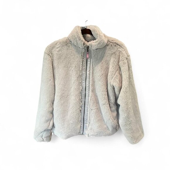 Patagonia Jackets & Blazers - Patagonia Lunar Frost Jacket Faux Fur Soft Full Zip‎